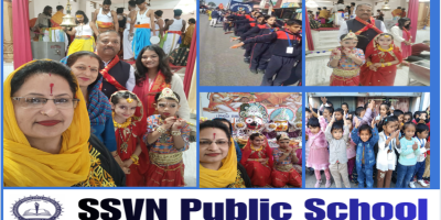SSVN Public School के छात्रों और शिक्षकों द्वारा शिव मंदिर जामनीवाला रोड से पांवटा साहिब तक जगन्नाथ यात्रा में अनुशासित मार्च, सांस्कृतिक वेशभूषा और भक्ति भाव से सहभागिता।